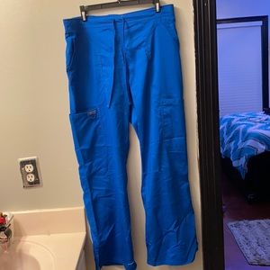 Blue Cherokee Scrub Pants (Petite Medium)